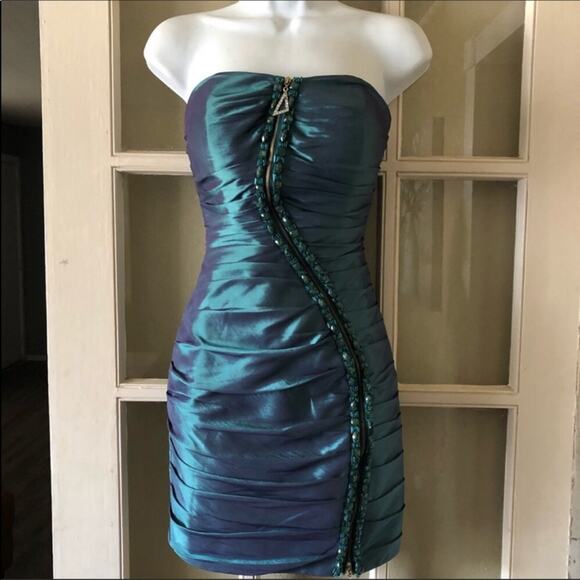 Faviana Strapless Dress‎ - Picture 1 of 7